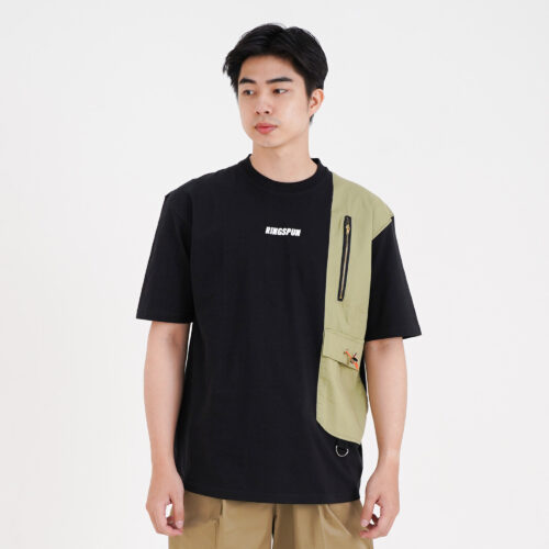 RYOTA (7) Ryota Oversize Side Pocket Unique Cotton Premium Black