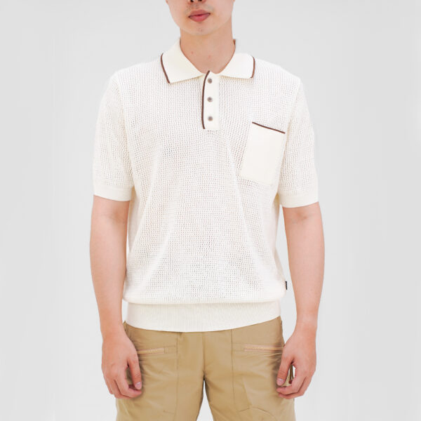 MUJO 2 MUJO Knit Polo Shirt