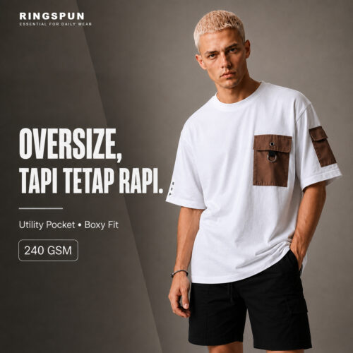 Oversize Kashiba Putih