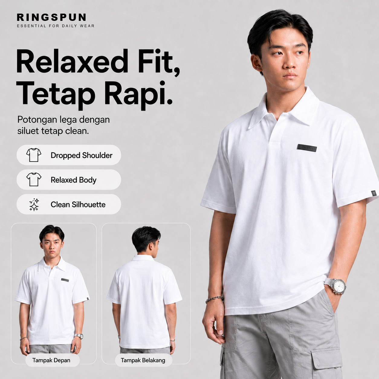 Oversize Rei Putih