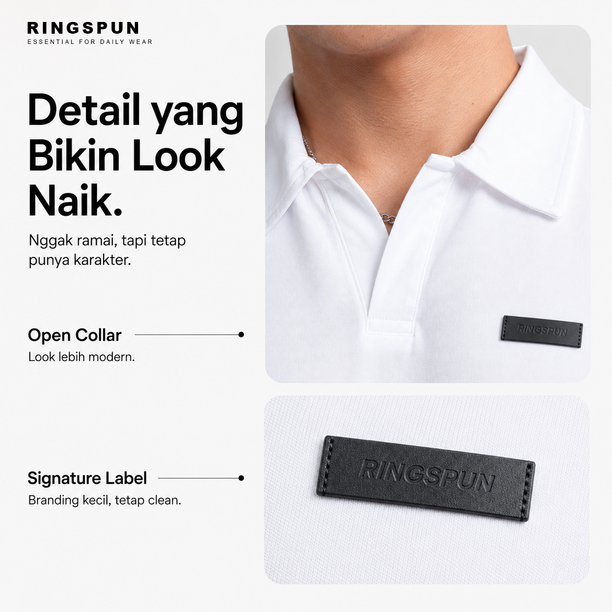 Oversize Rei Putih