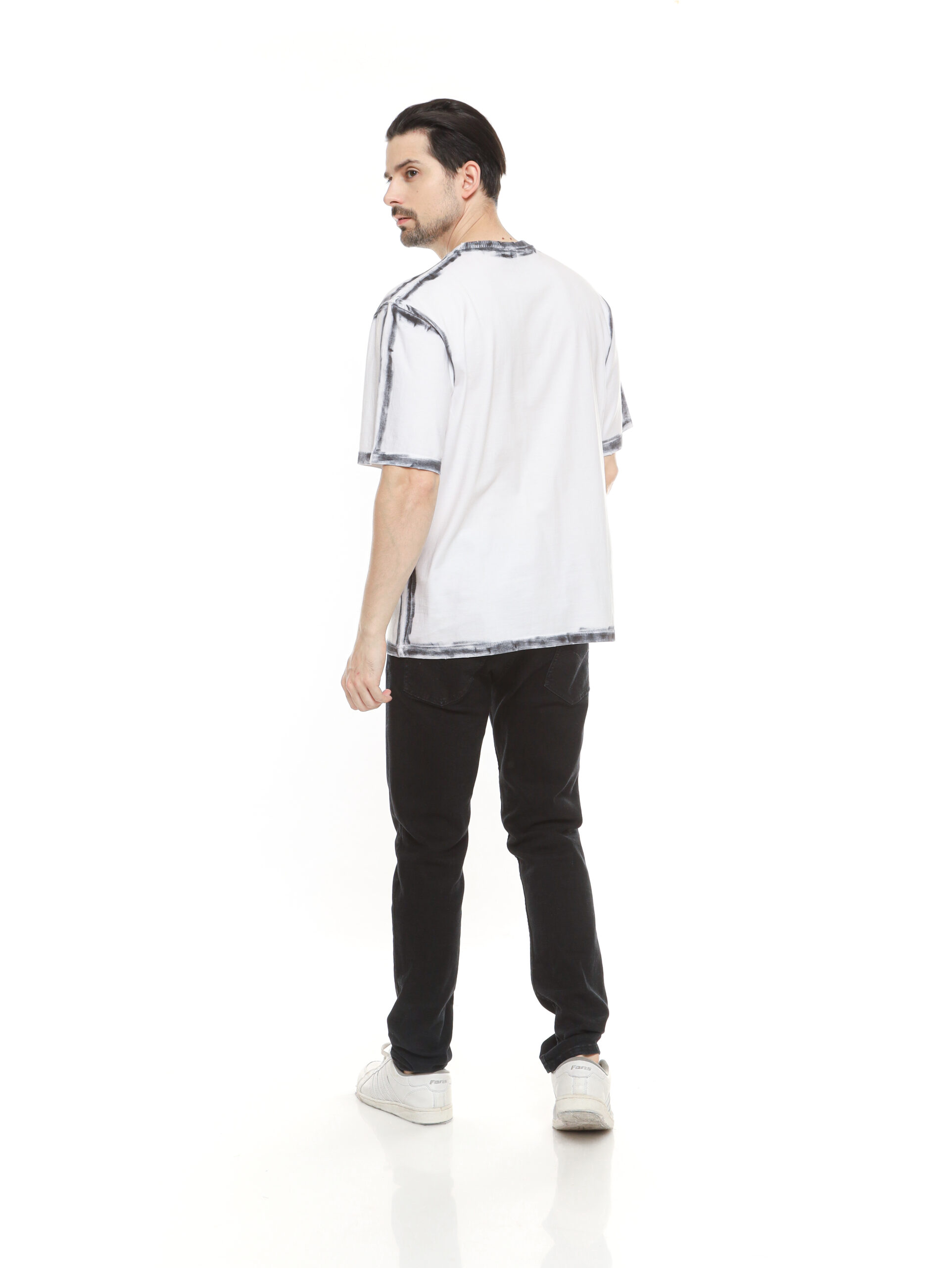 Oversize Washed Putih