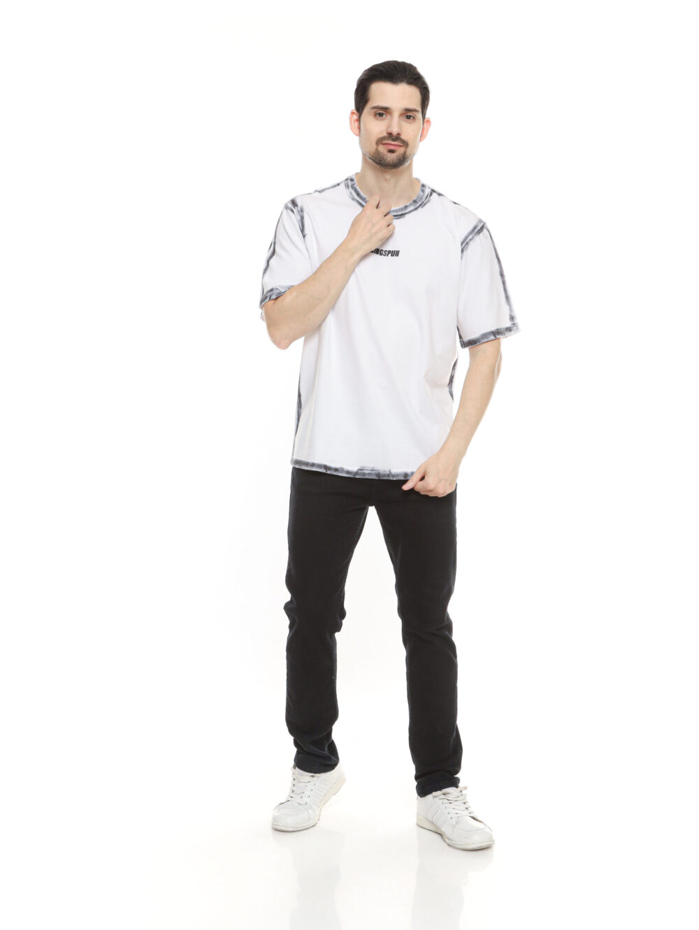 Oversize Washed Putih